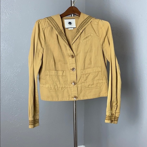 Anthro Sailor #222 Marine Khaki Jacket - Picture 2 of 8